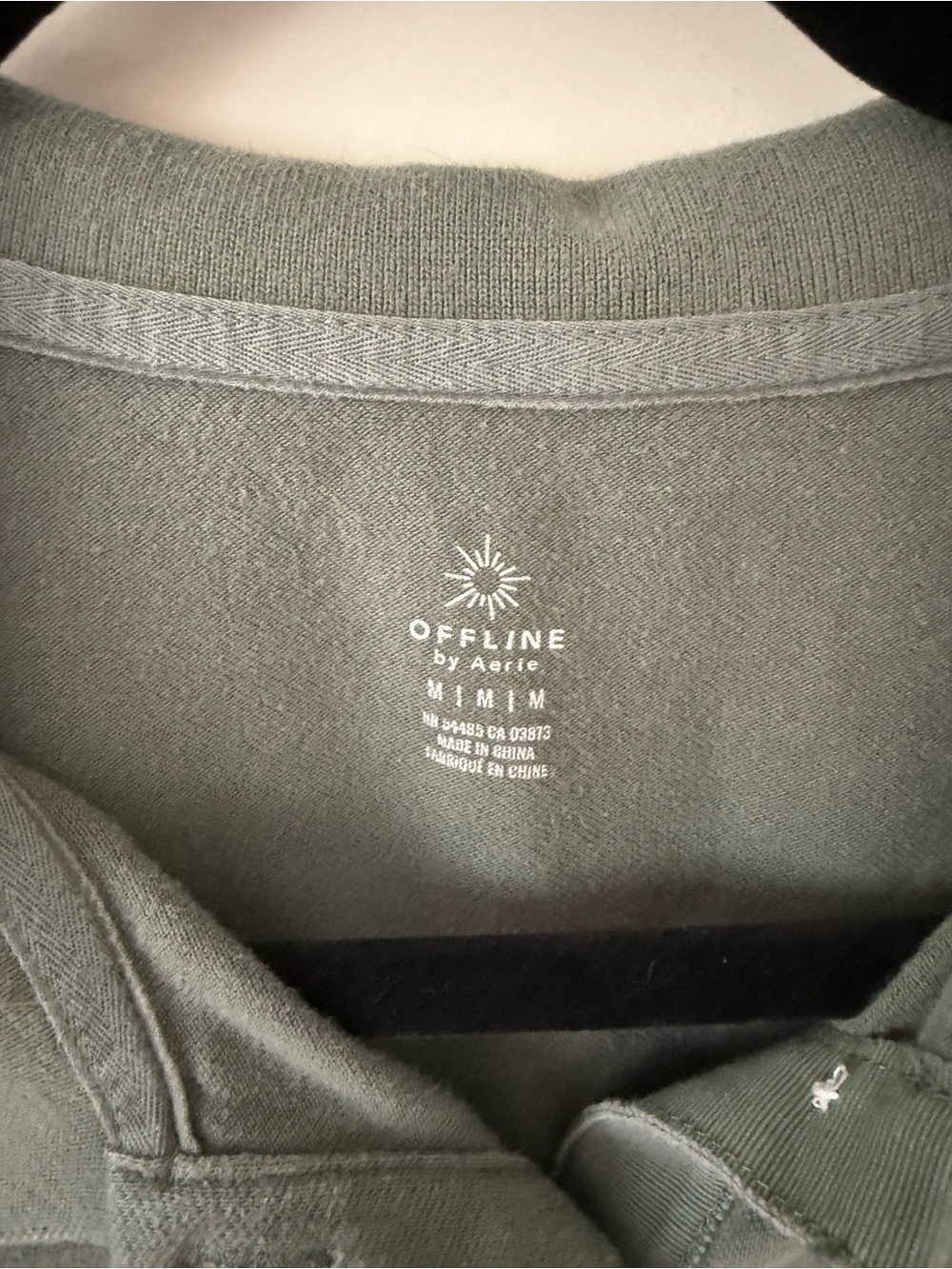 368 AERIE POLO BUTTON UP LONGSLEEVE - Picture 5 of 5